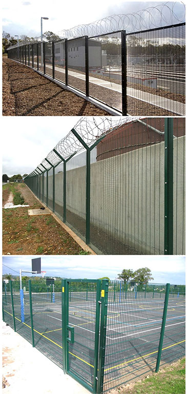 Anti-Climb-Security-Mesh-fence application